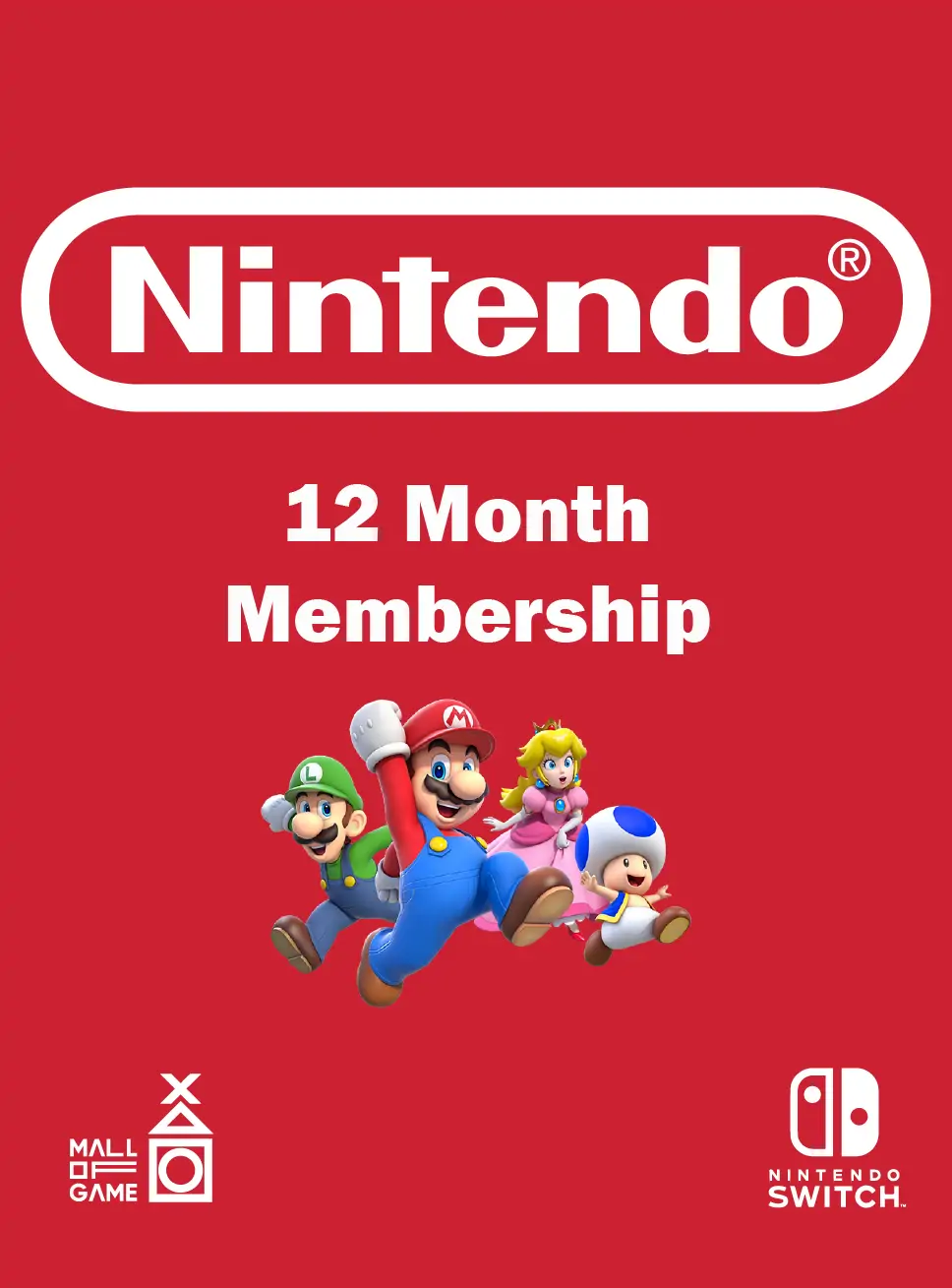 Nintendo eShop 12 Month Membership